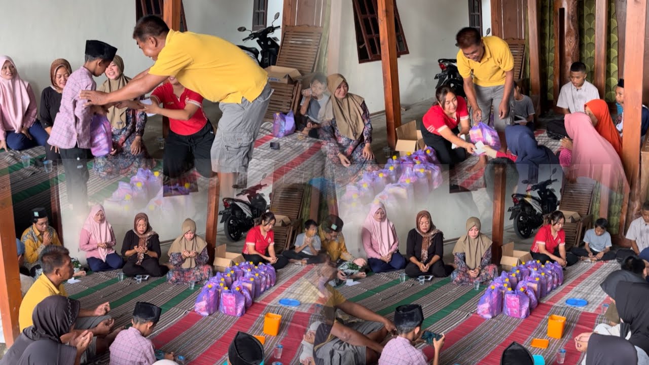 BERBAGI KEBAHAGIAAN BERSAMA ANAK YATIM-PIATU DI DESA‼️