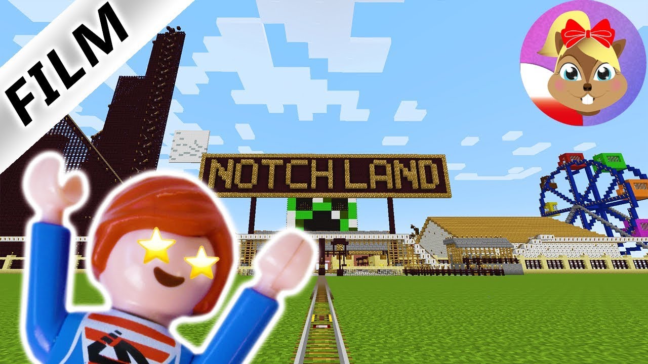 REAKCJA JULIANA NA WESOŁE MIASTECZKO NOTCHLAND W MINECRAFT'cie! Playmobil Film polski - Wróblewscy