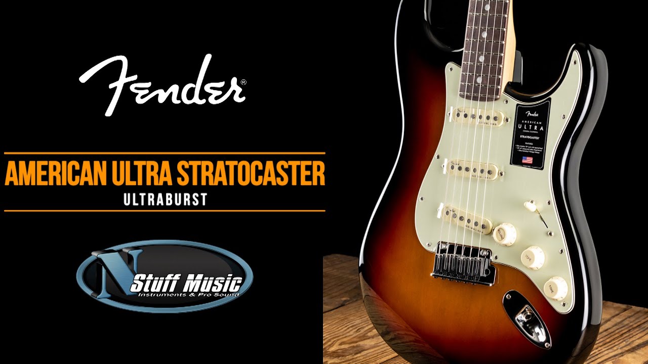 Совершенно новый американский Ultra Stratocaster от Fender — подробная демонстрация