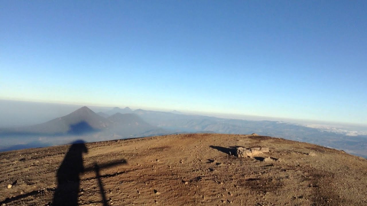 Atop Volcán Acatenango, Guatemala
