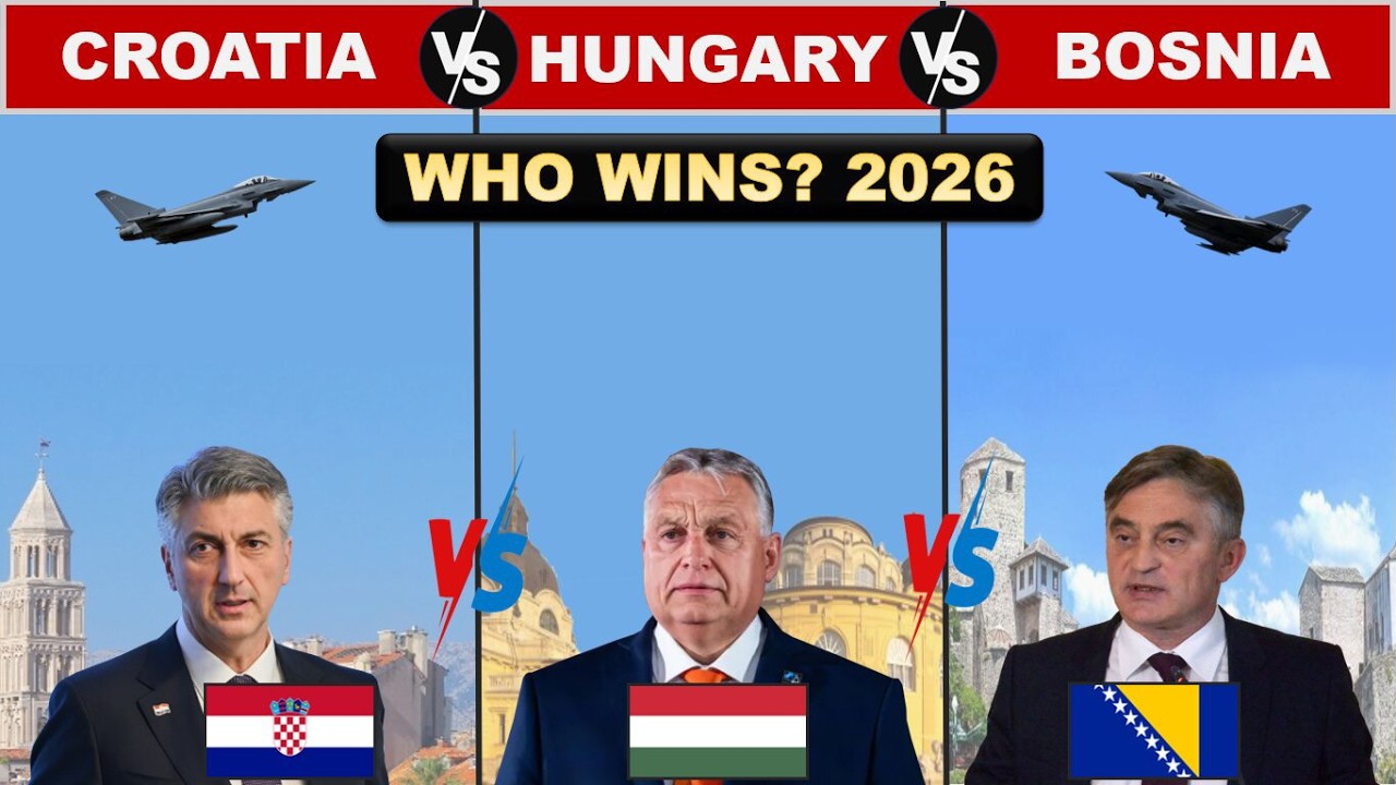 Croatia vs Hungary vs Bosnia 2026: Balkan & Central European Military Power Comparison