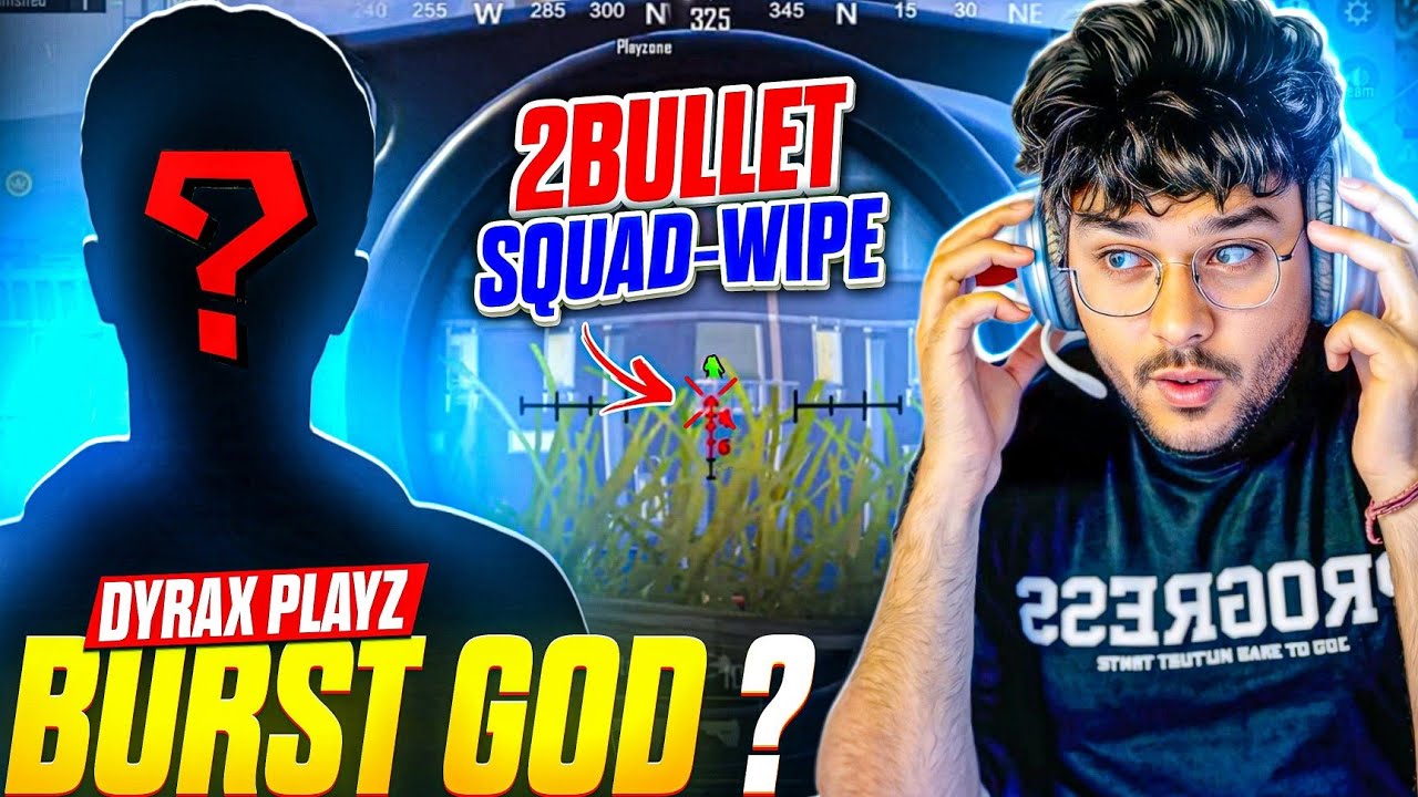 FASTEST BURST SPRAY GOD ?🤯| DYREX PLAYZ 4x + M416 HACKER |🧐| REACTION @ThorGaming77