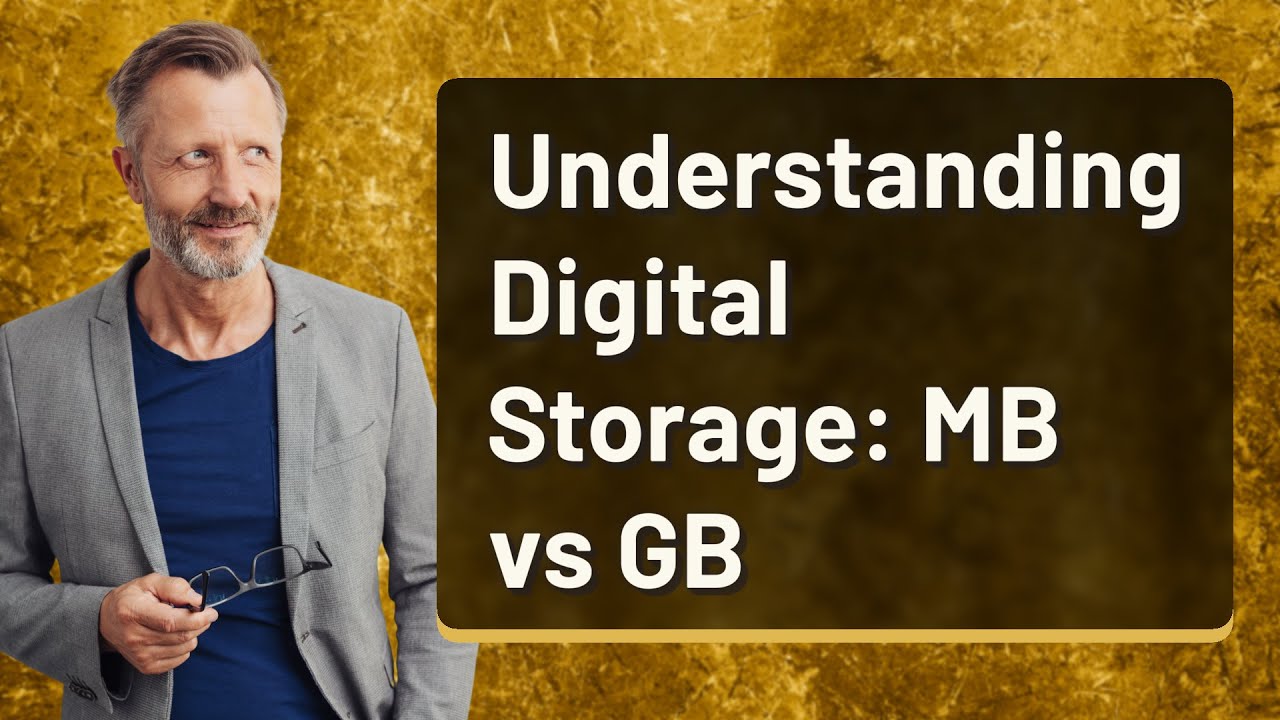 Understanding Digital Storage: MB vs GB