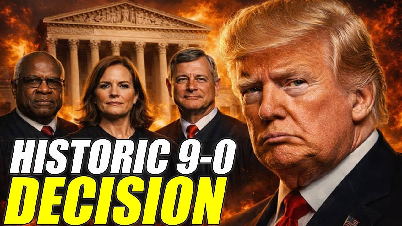 Breaking NEWS! Supreme Court 9-0 Ruling delivers nationwide impact with major constitutional effects