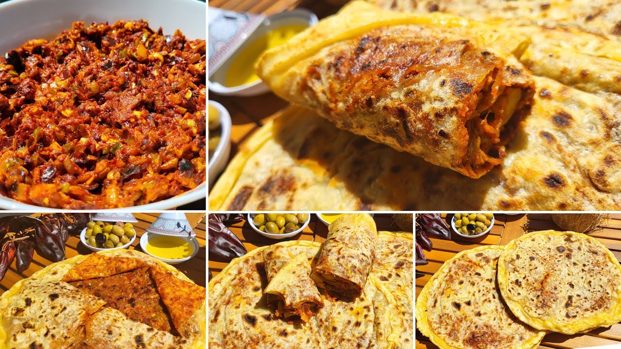 مطبقة تونسية محرحرة على أصولها بنة لا تقاوم🌶️🌶️ mtabga tounsia