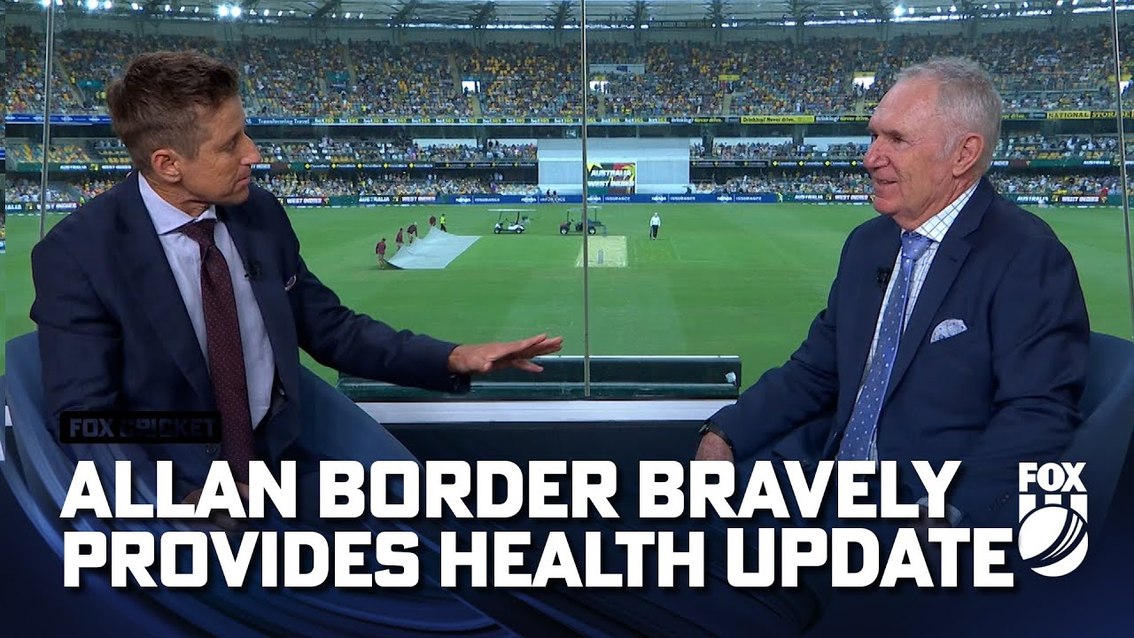 Aussie icon Allan Border bravely provides Parkinson's update | Fox Cricket