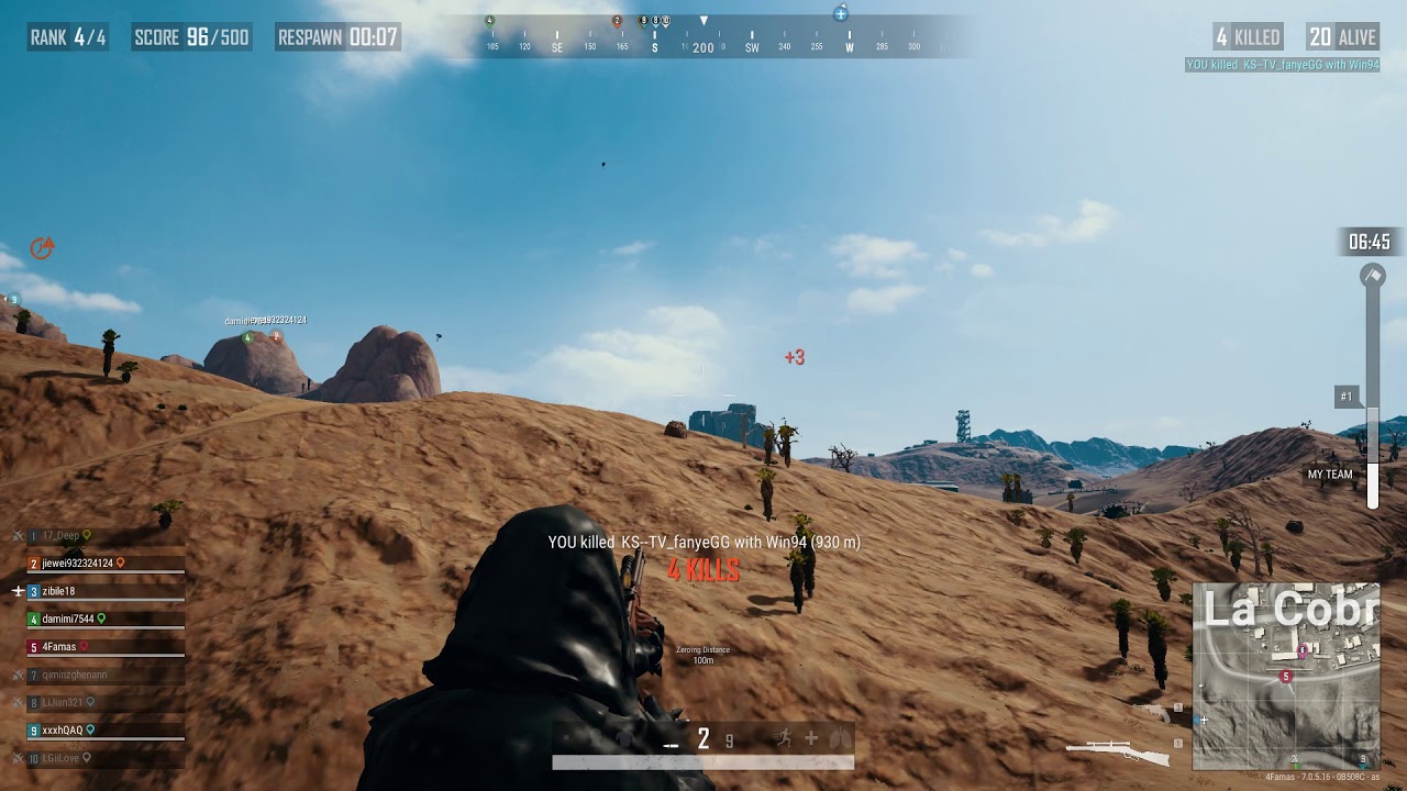 PUBG - LONG SHOT - 930m