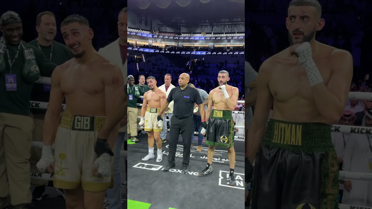 AnEsonGib defeats Slim at Qatar The Supercard 🏆 #misfitsboxing