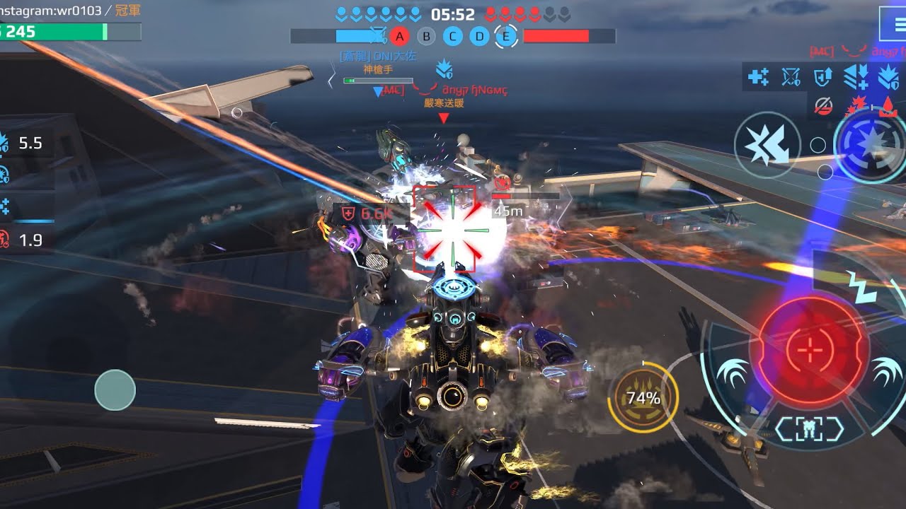 WAR ROBOTS-UE Minos冠軍聯賽實戰￼