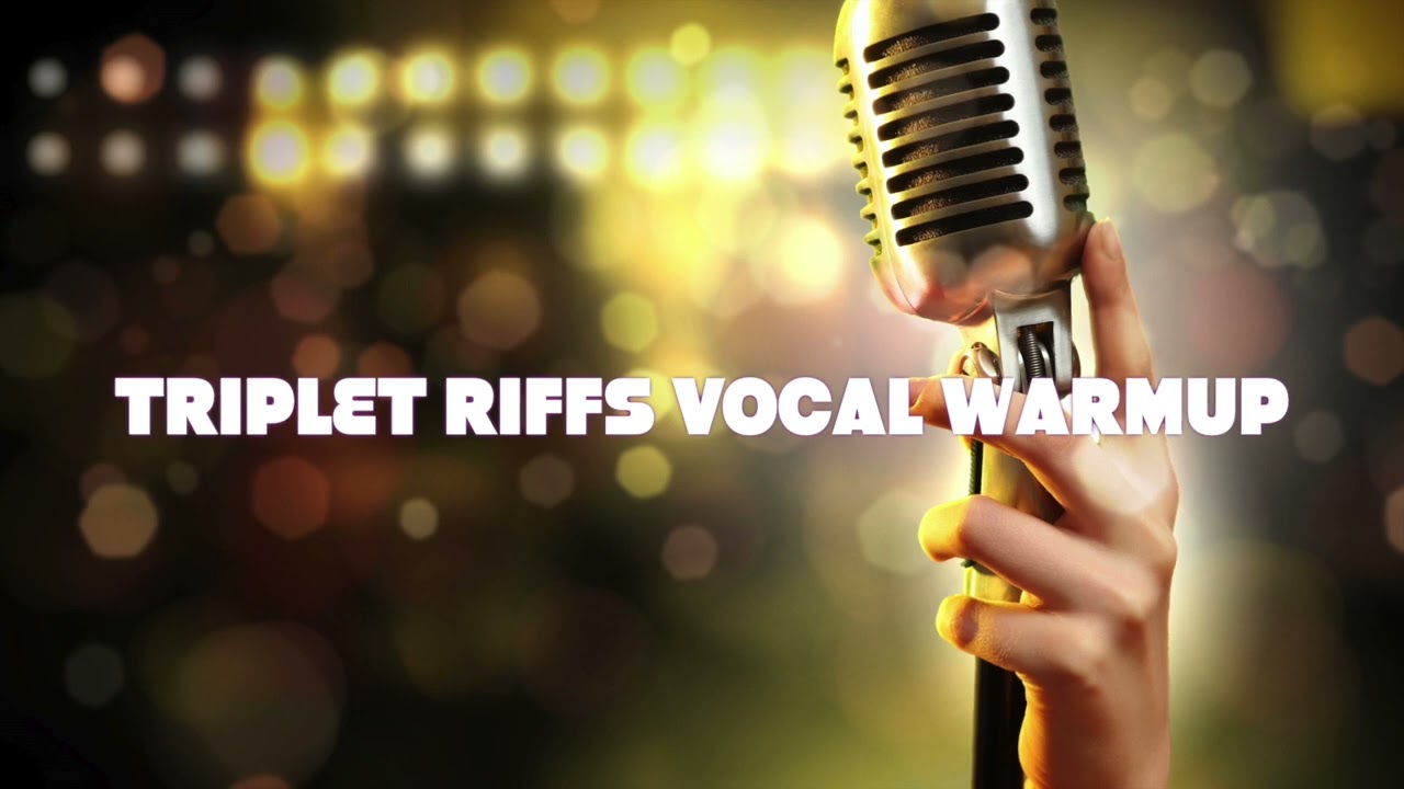 TRIPLET VOCAL RIFFS (Vocal Warmup) #SING #MUSIC #VOCAL RIFFS