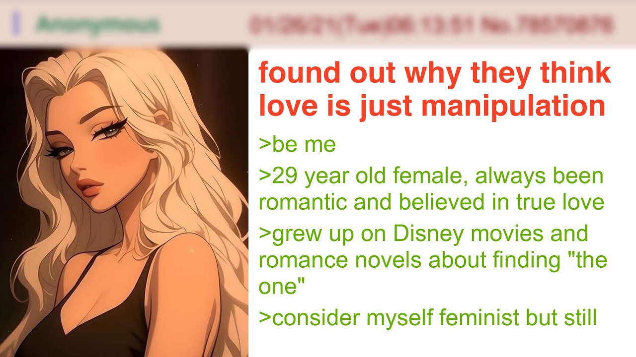 Feminist Finds Out Why Men Don't Believe In Love