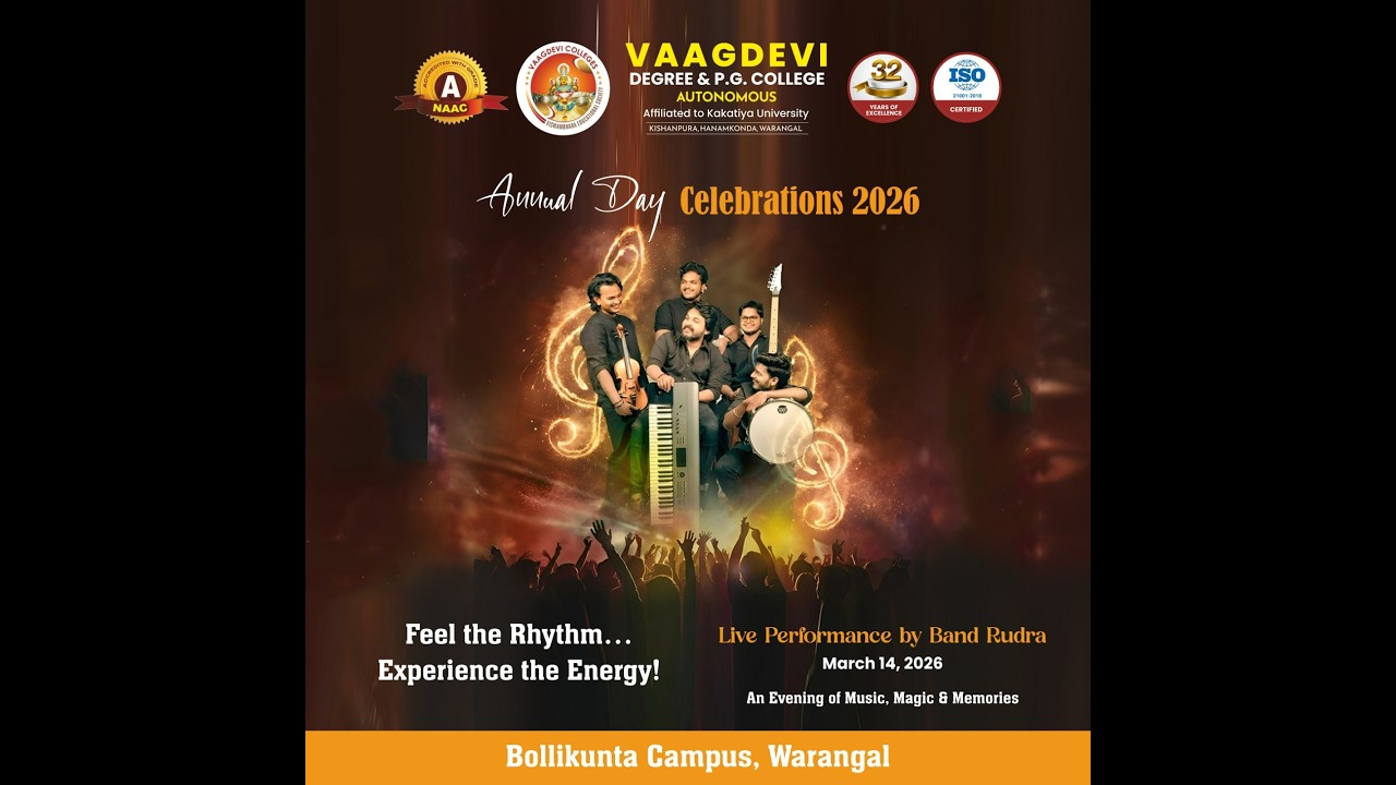 Vaagdevi Degree & PG College // Annual Day Celebrations