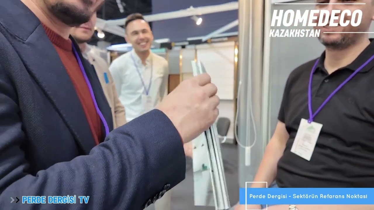 PERDE DERGİSİ  Sekt&ouml;r&uuml;n Refarans Noktası  HOMEDECO KAZAKHSTAN FUARI 2026'da da Sekt&ouml;r&uuml;n yanında