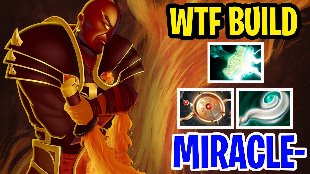WTF Build?? - Miracle- Ember Spirit 7.18 Build - Dota 2