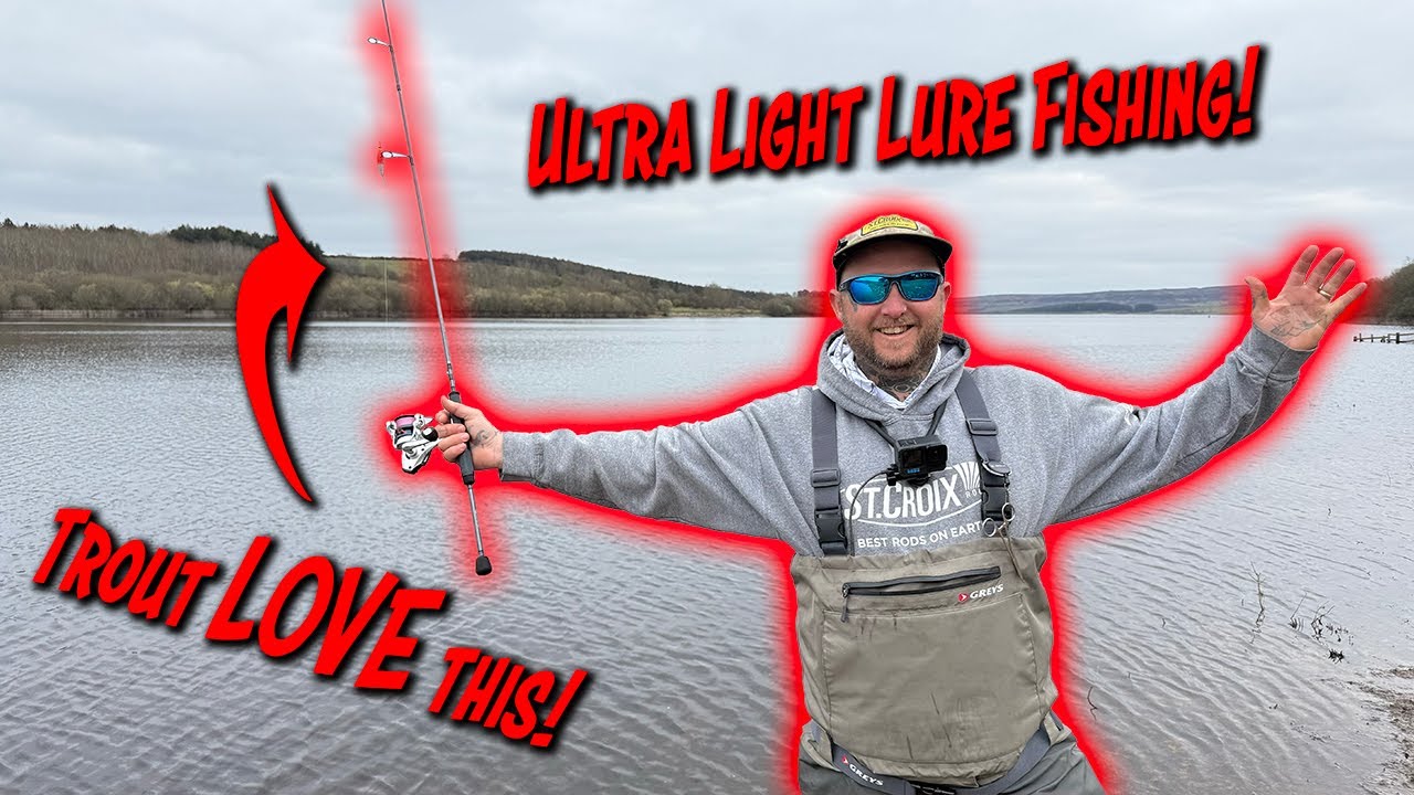 Ultra Light Lure Fishing For Trout At Derwent Reservoir!! We Caught LOADS!