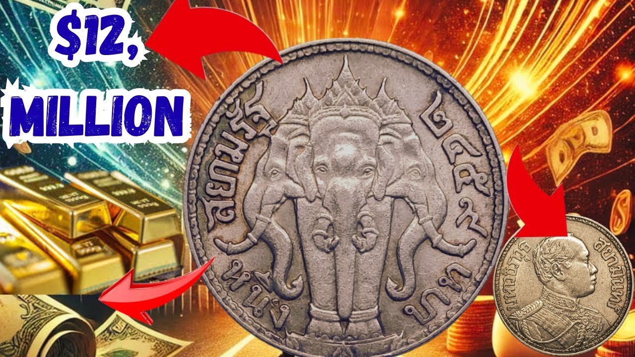 Old Thai Coin (1 Baht, 1913&ndash;1918) &ndash; Rarity, Value & History!
