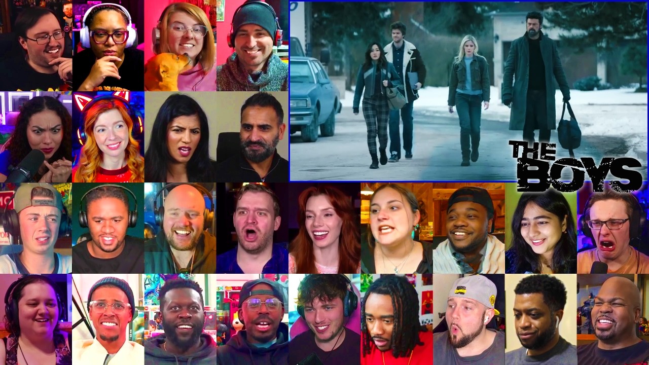 The Boys | Final Season | Teaser Trailer | Reaction Mashup