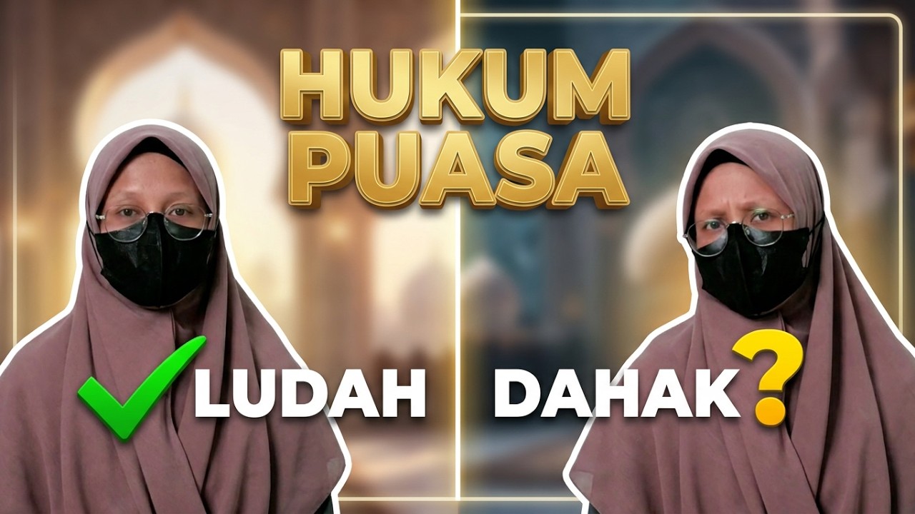 Ketelan Ludah atau Dahak, Batal gak? - Ustdzah Siti Rahmah, Amd.F.U