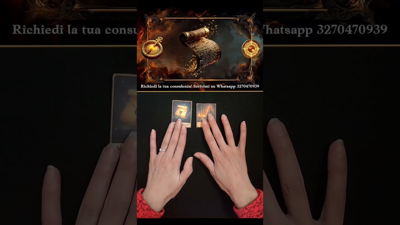 DOMANI TI TELEFONERÀ ☎️ E TI DARÀ UNA NOTIZIA IMPORTANTE! • #tarot