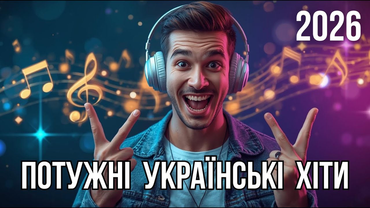 Українські Хіти 2026 🎵 Сучасна Українська Музика | Кращі Пісні року (Мікс)