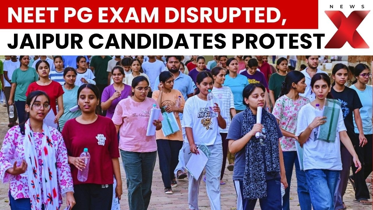 NEET PG 2026: Jaipur Candidates Protest Over Technical Issues | NewsX