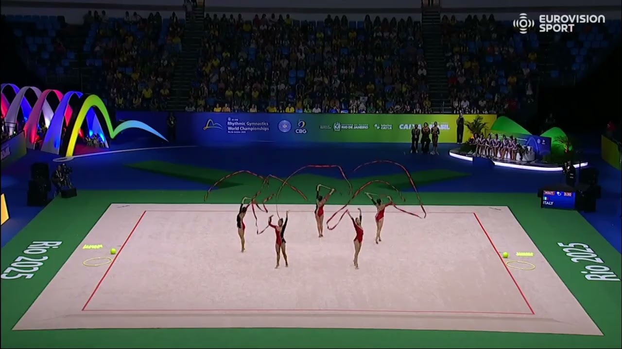 🇲🇾 MALAYSIA - 20.400 -- *AA* - 5 Ribbons (Fita/Cinta) - World Championship Rio 2025