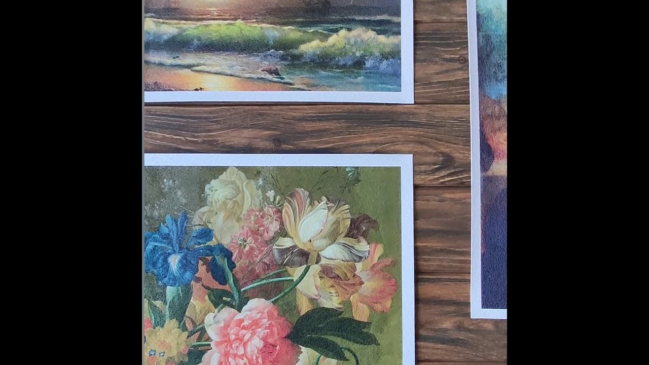 Vintage style canvas prints