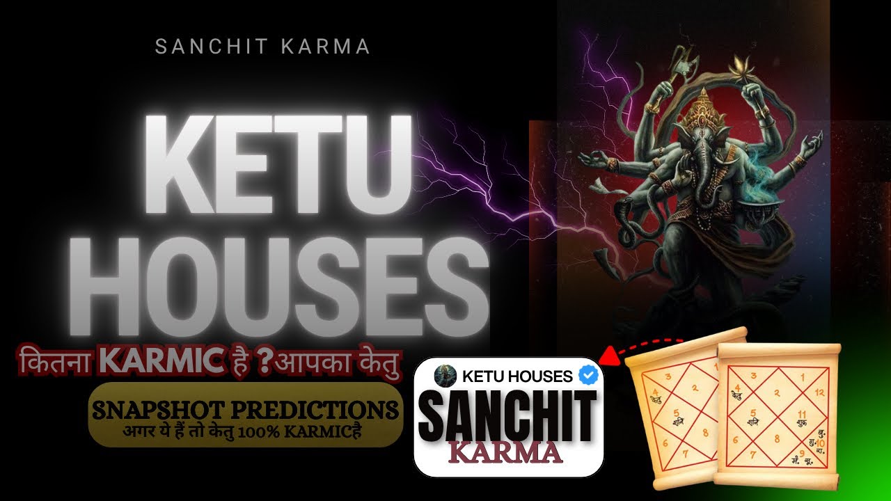 कितना कर्मिक है आपका केतु? Snapshot Predictions | 🔮 जितने Prediction Points &mdash; उतना Karmic ? 12 Bhava