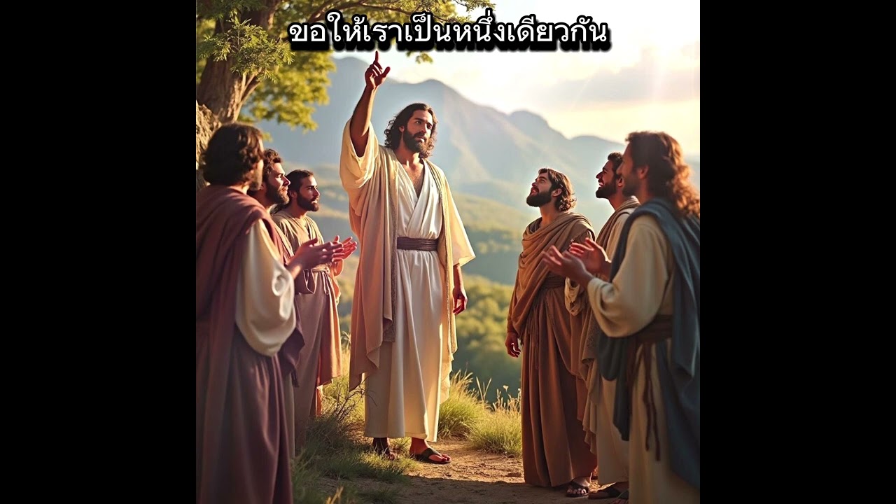 ขอให้เราเป็นหนึ่งเดียวกัน(คำอธิษฐานของพระเยซู ยอห์น17)