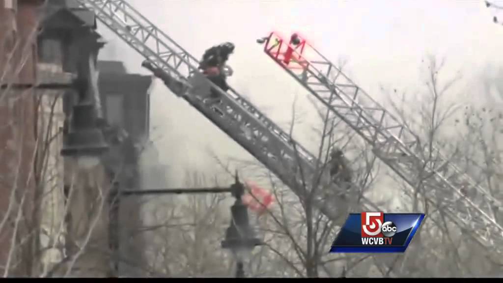 Witness describes 9 alarm fire on Beacon Street in Boston