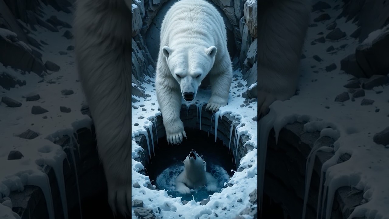 Frozen & Alone: Polar Bear Cub's INSANE Rescue Caught on Camera