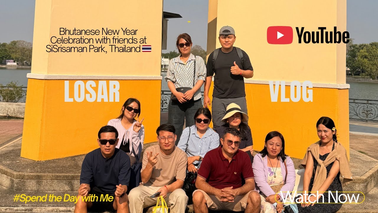 Bhutanese New Year Picnic at Srisaman Park, Nonthaburi, Thailand 🇹🇭 llVlogllFunMomentsll