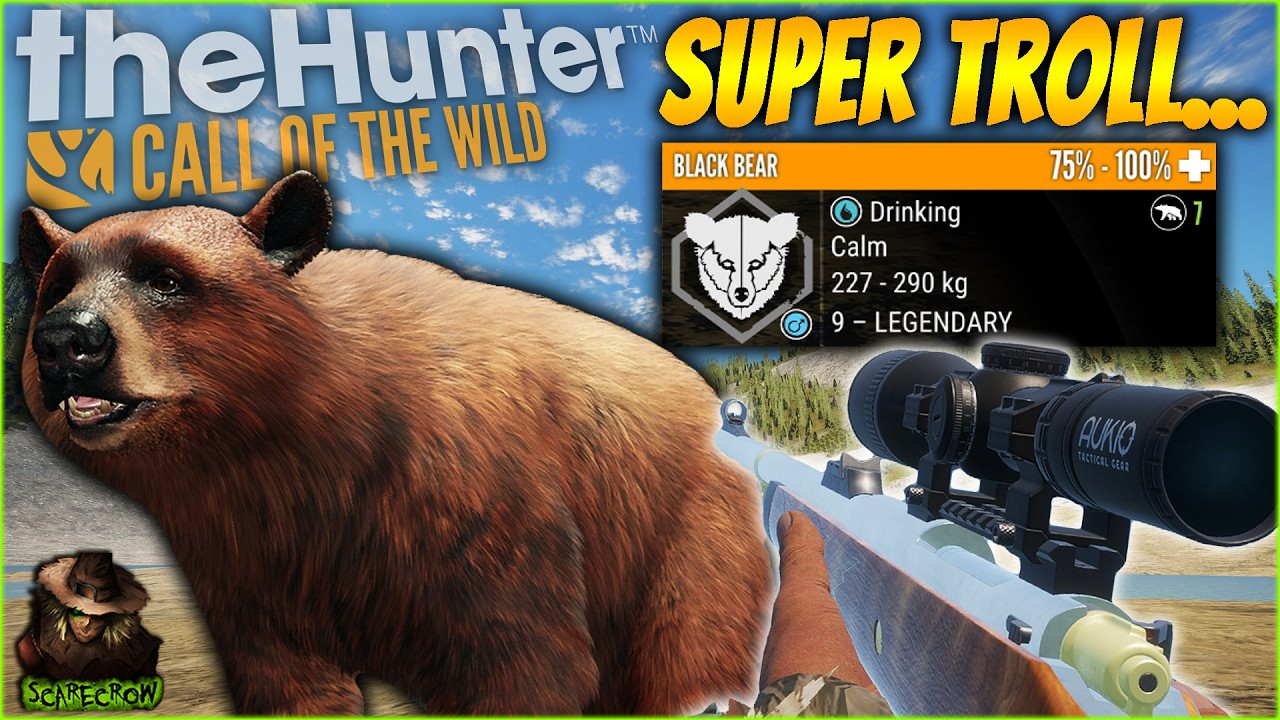 This 60 Minute Great One Challenge Ended In A TRAGIC Super Troll Black Bear... Call of the wild