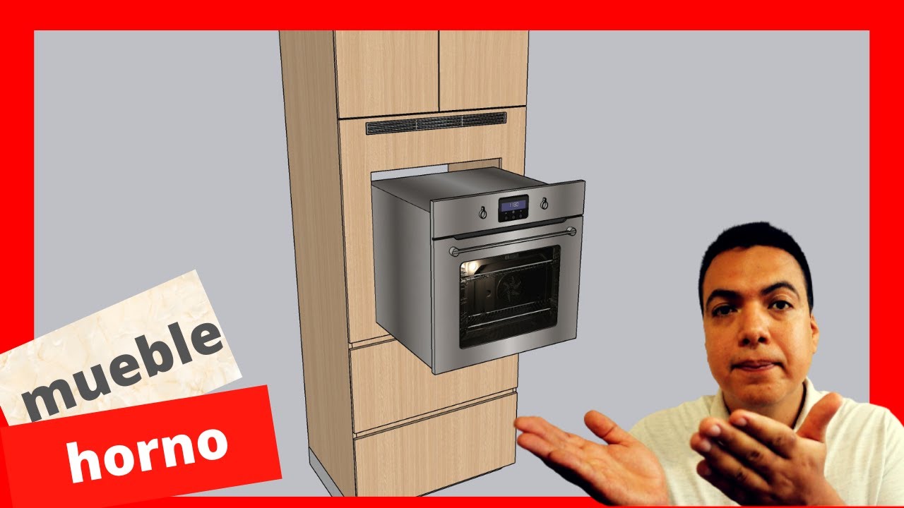 Mueble para horno empotrado
