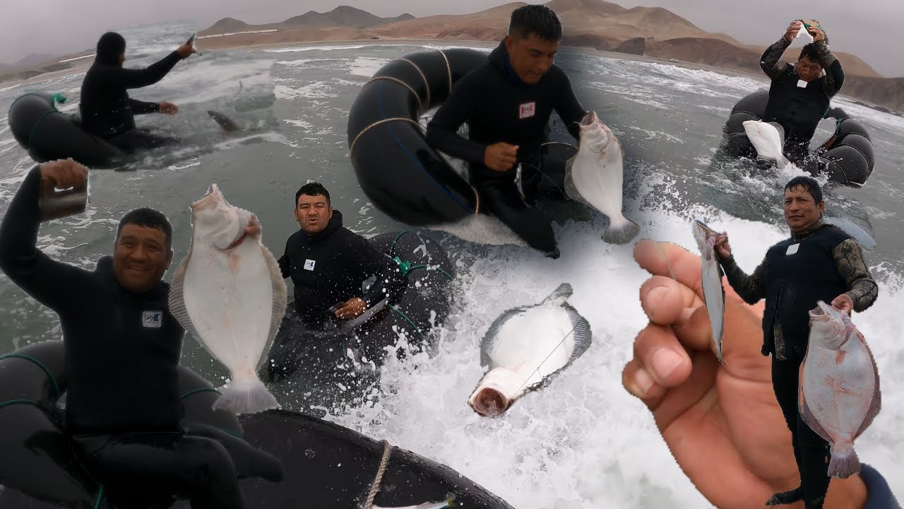 Una pesca de Lenguado Asombroso!!