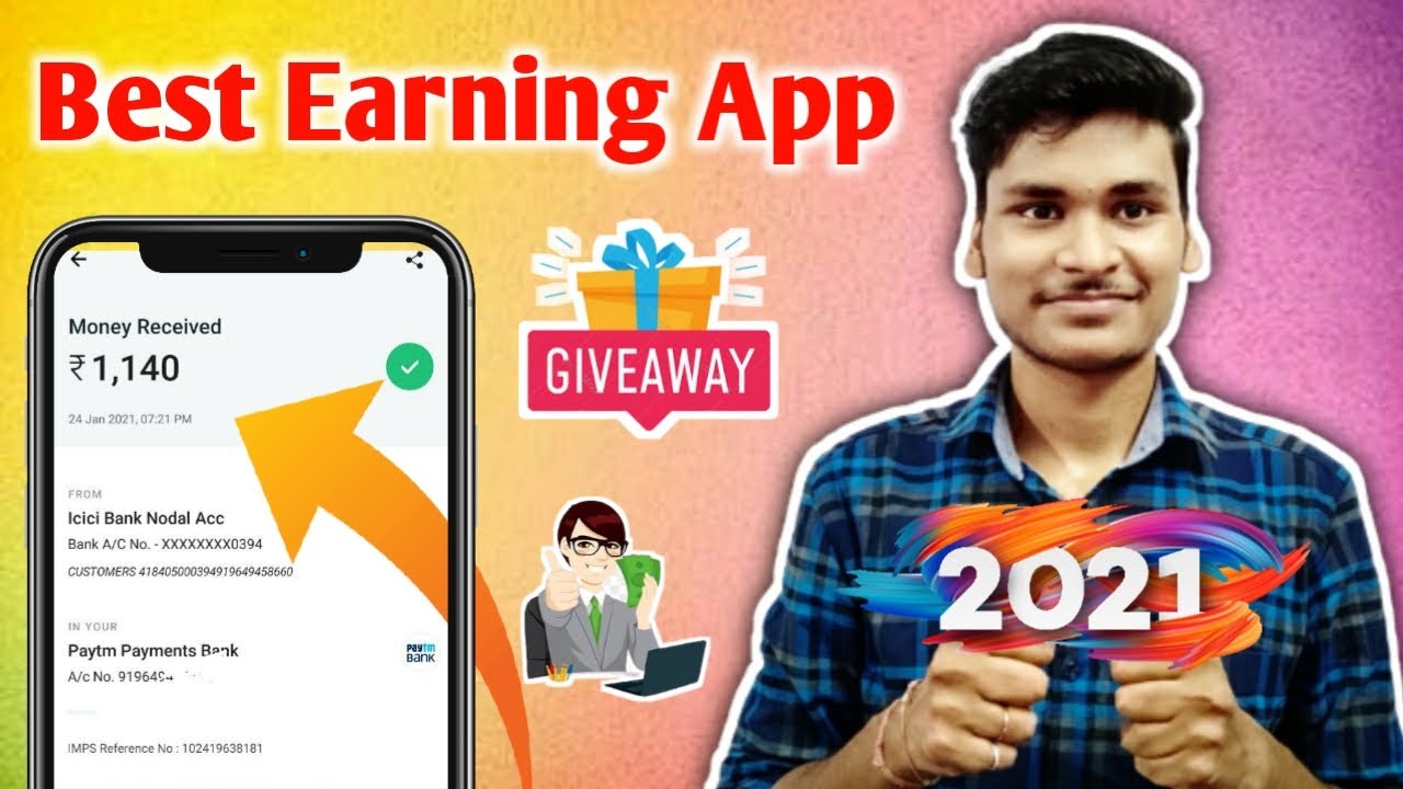 🤑2021 BEST NEW EARNING APP | EARN DAILY FREE PAYTM CASH WITHOUT INVESTMENT || NEW EARNING APP TODAY