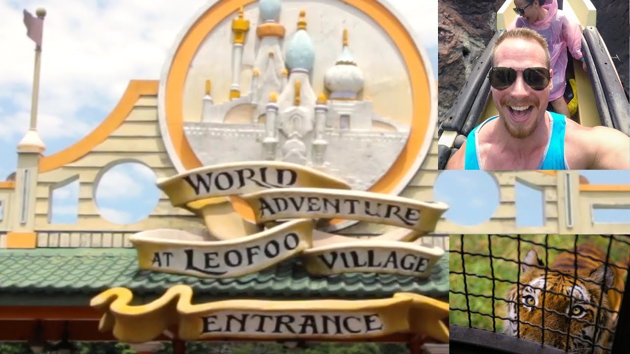 【2019台灣】台灣的遊樂園六福村 Taiwan Theme park: LIUFOO VILLAGE!