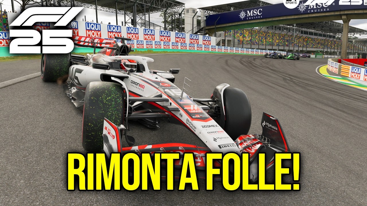 🏁 Rimonta IMPOSSIBILE a Interlagos? | F1 25 Gameplay ITA | #21