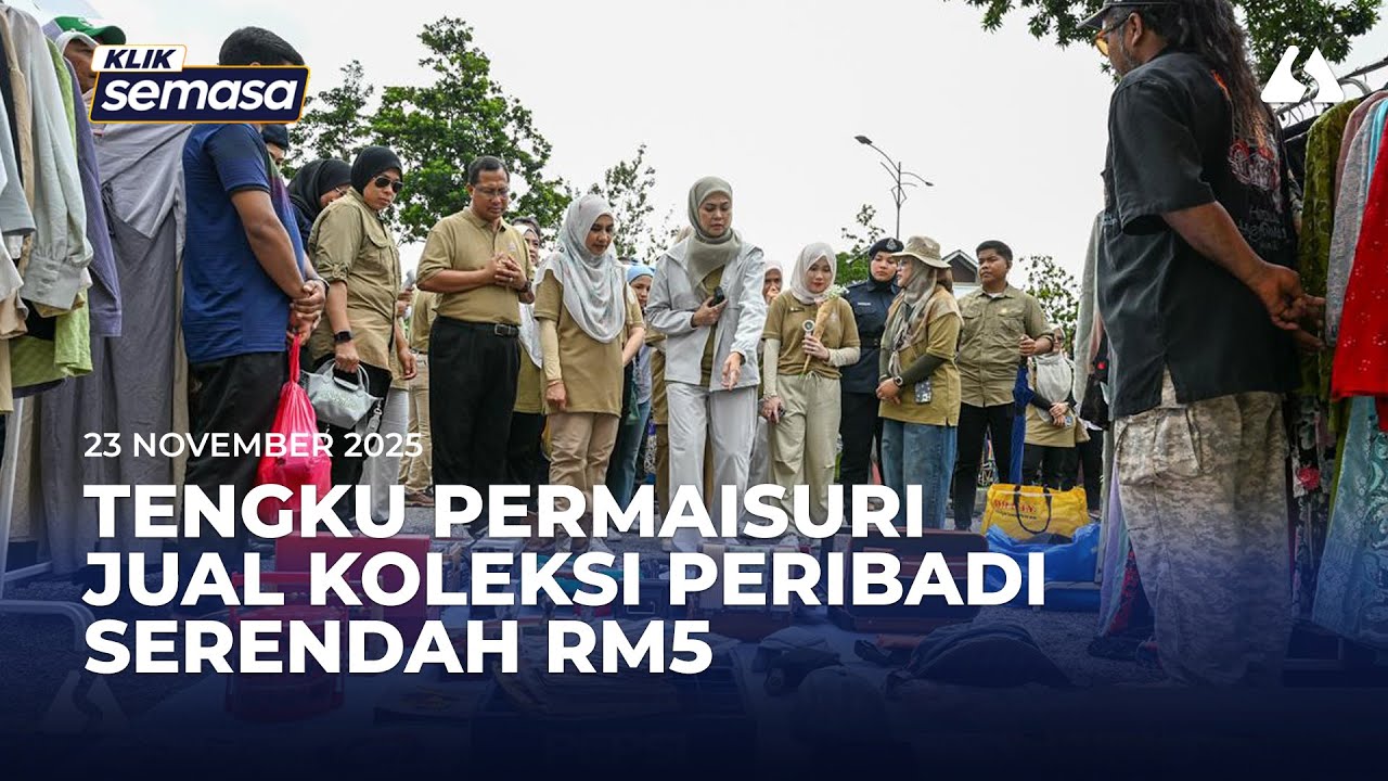 Tengku Permaisuri serikan jualan but kereta, jual koleksi peribadi dari RM5