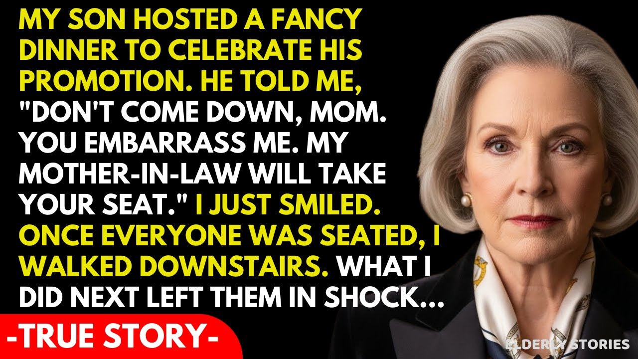 Son Said: “You Embarrass Me, My In-Law Taking Your Spot.” I Prepared A Shocking Surprise.