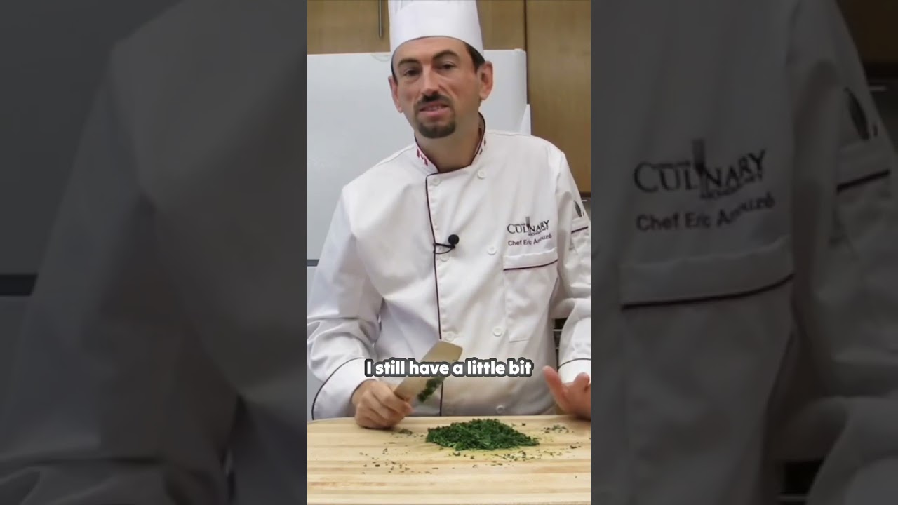 How to Chop Fresh Herbs