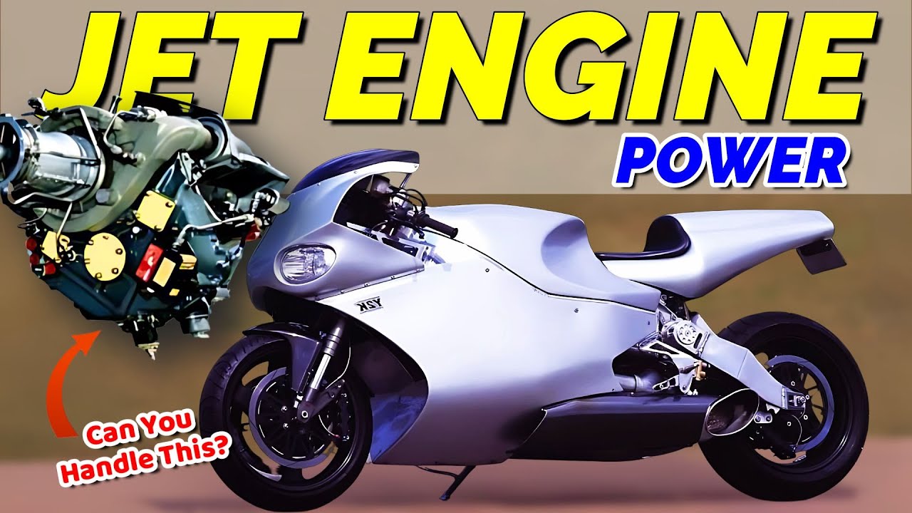 Amazing‼️ This JET ENGINE SUPERBIKE will ROAR into your ears!