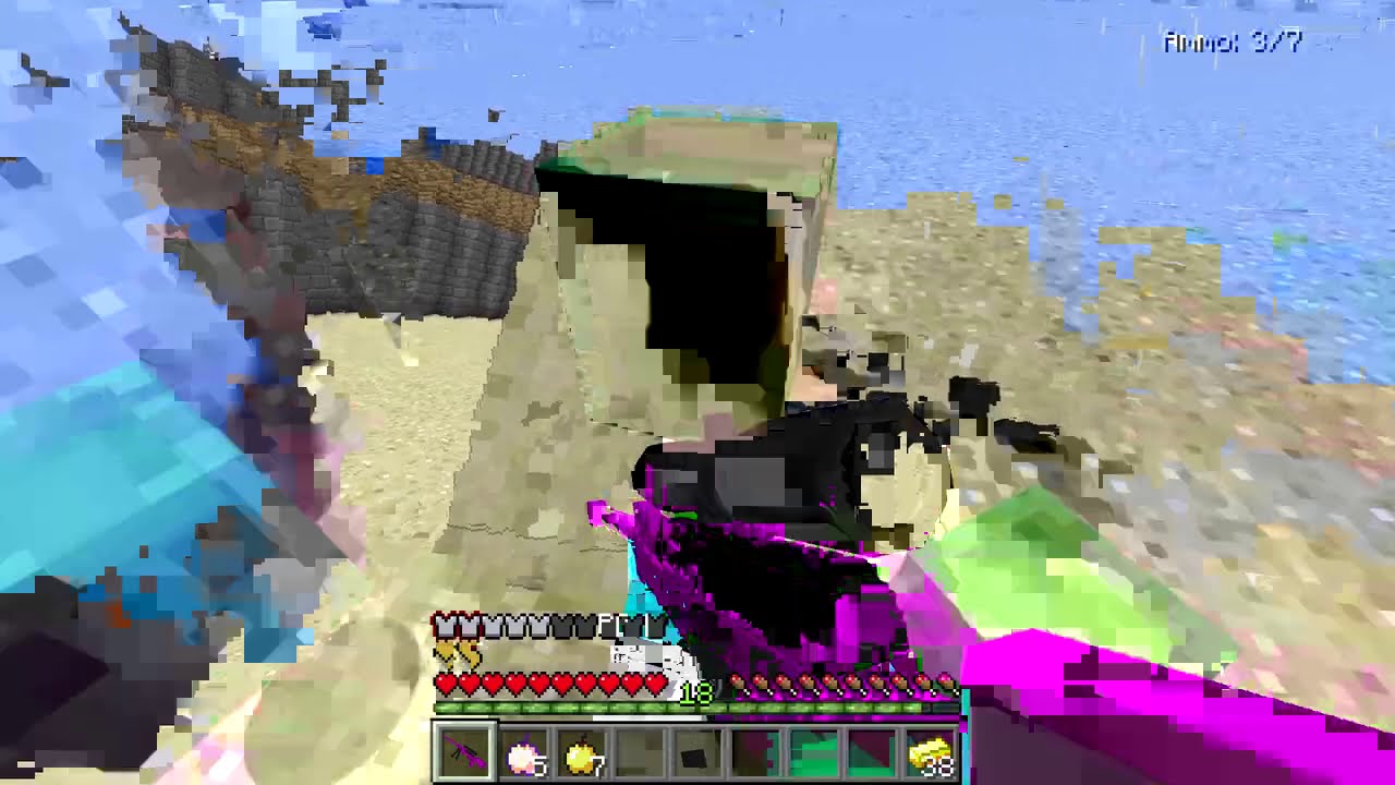 Minecraft Silahlı Şans Blokları Bölüm 4 - Sniper VS Sniper