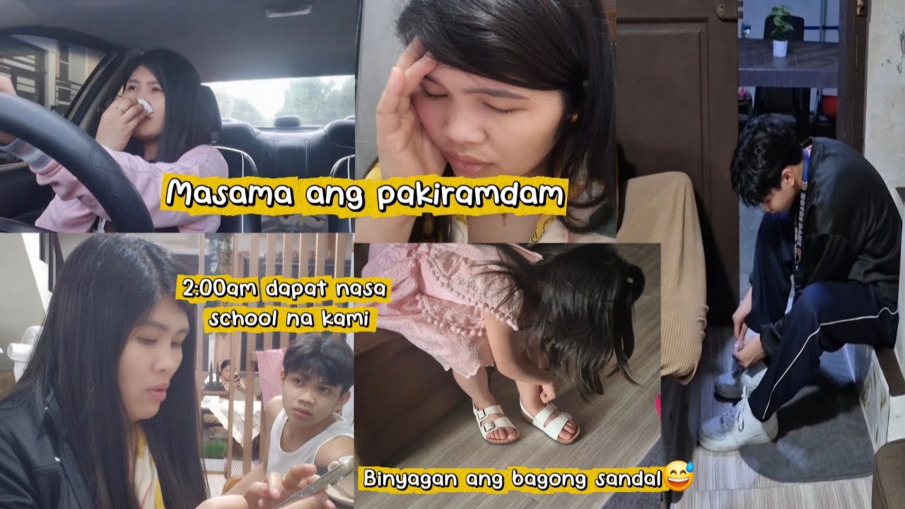 A DAY IN MY LIFE: MASAMA PAKIRAMDAM PERO NEED KO PARIN KUMILOS NO CHOICE 😞