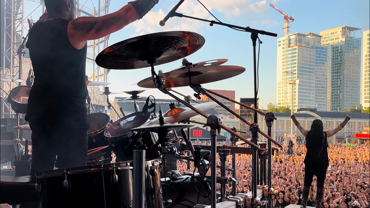 Dimmu Borgir „Progenies of the Great Apocalypse” Daray | Drum Cam |Tuska Festival Finland 2024