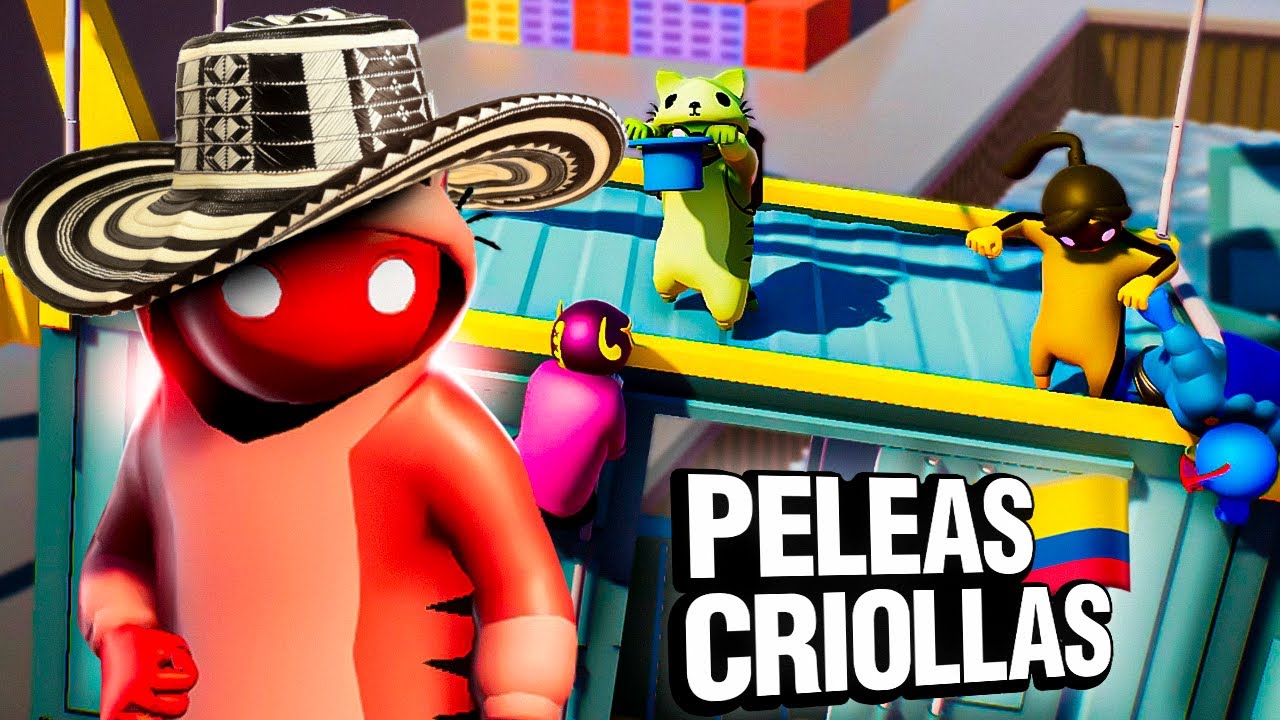 INSULTOS Y PELEAS CRIOLLAS | Gang Beasts