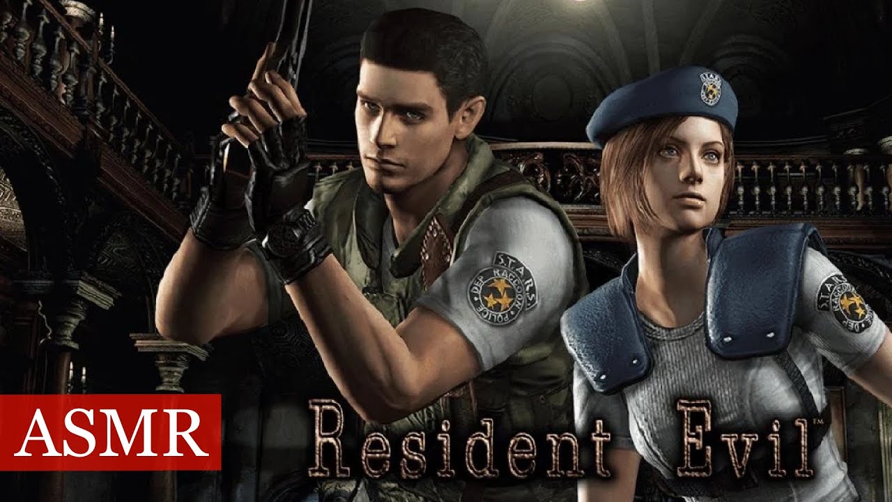 GAMING, RESIDENT EVIL 1. #asmrgaming