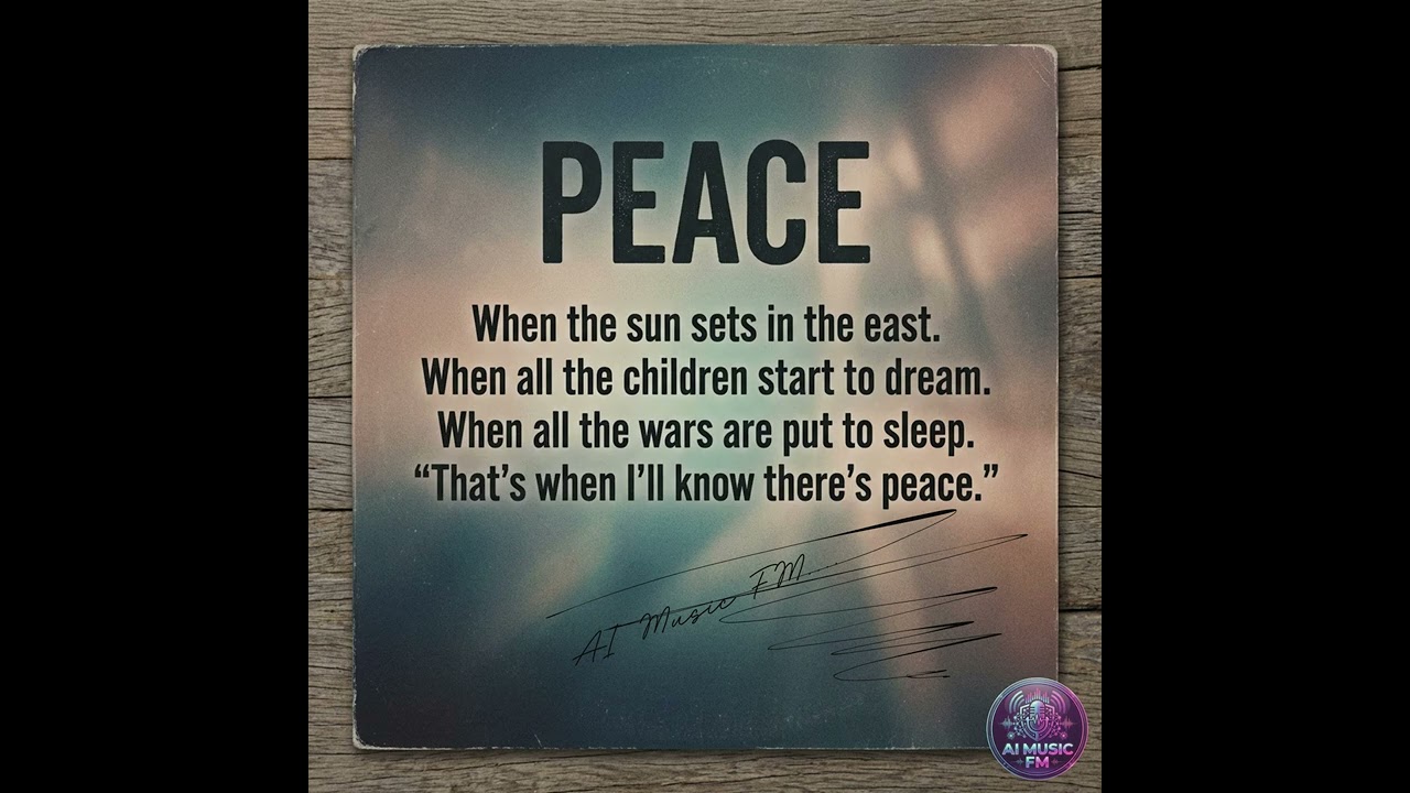 Peace ✌️Soft Rock