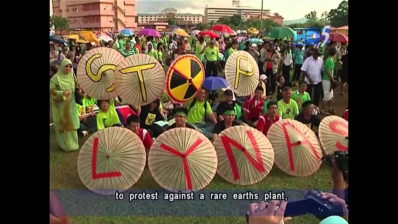 M'sia protest rare earth plant - 26Feb2012