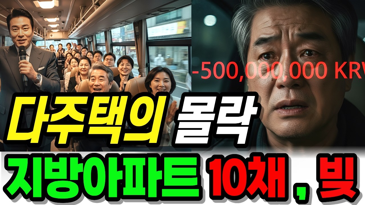 지방 아파트 10채 갭투자했다가 파산 직전ㅣ월세 안나오고 안팔려요 |노후자금사연|오디오북|노후사연